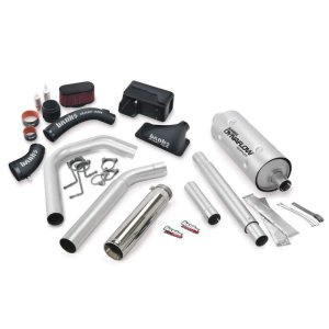 Ford Class-A Motorhome Performance Exhaust - Left Exit - Banks Power - Stinger - Chrome - `16-`17